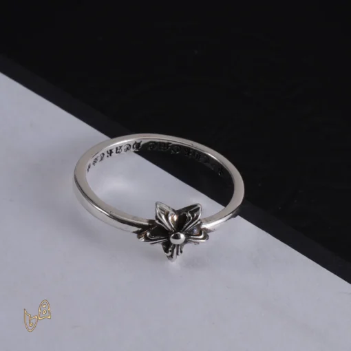 CH Silver Cross Start Ring - CH0083 - Image 2