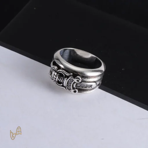 CH Silver Dagger Ring - CH0084 - Image 2