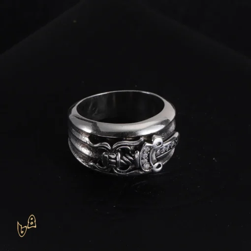 CH Silver Dagger Ring - CH0084 - Image 6