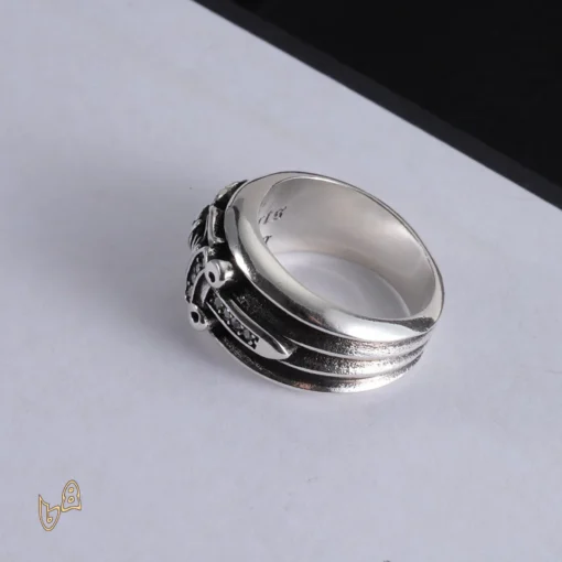 CH Silver Dagger Ring - CH0084 - Image 5