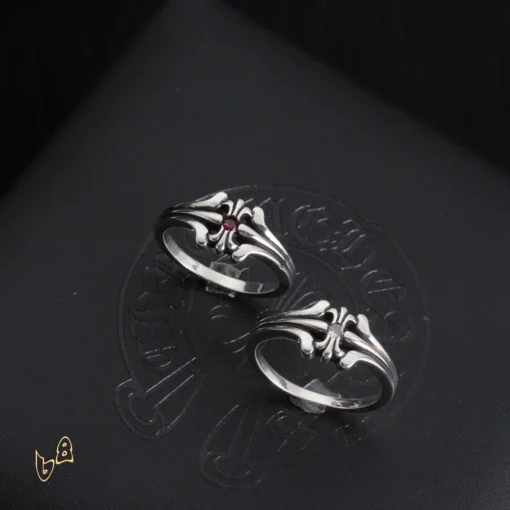CH Ruby Floral Ring - CH0088 - Image 2