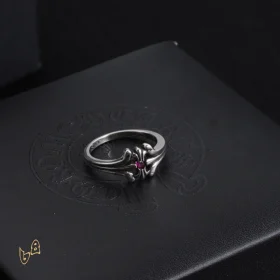 CH Ruby Floral Ring - CH0088