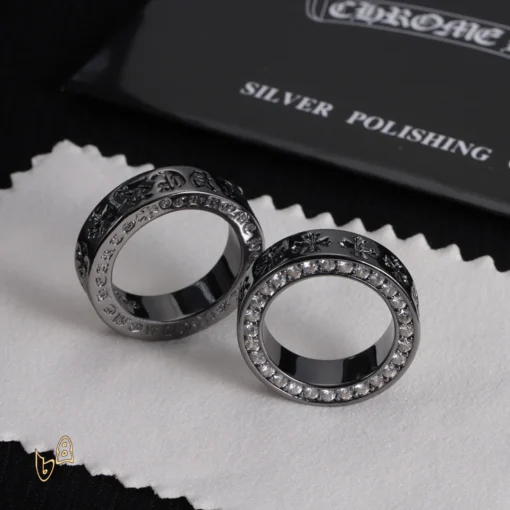 CH Silver Cross Ring - CH0089 - Image 6