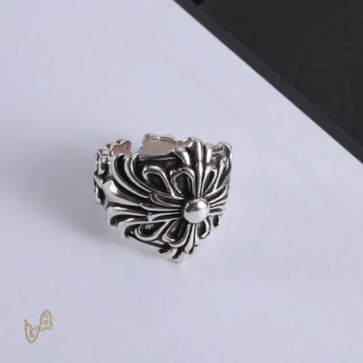 CH Cross Flower Ring - CH0091 - Image 2
