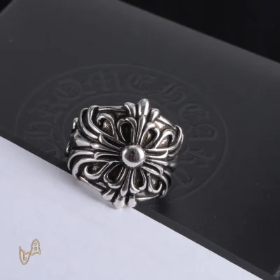 CH Cross Flower Ring - CH0091