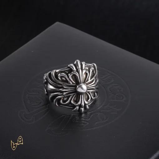 CH Cross Flower Ring - CH0091 - Image 6