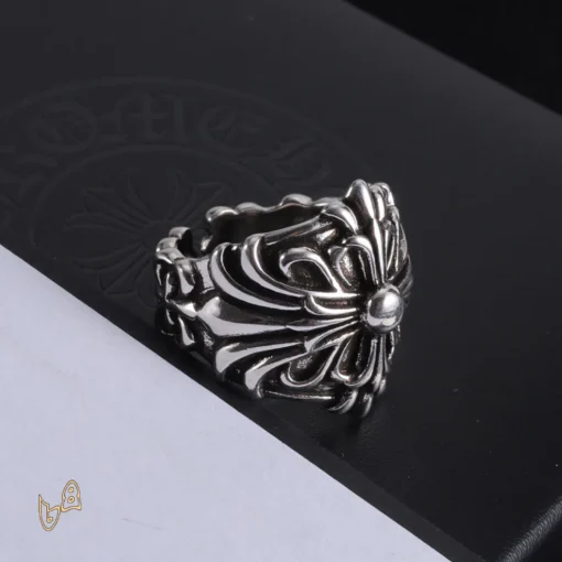 CH Cross Flower Ring - CH0091 - Image 4