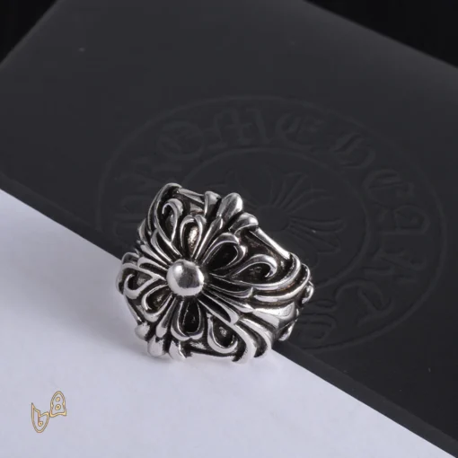 CH Cross Flower Ring - CH0091 - Image 3