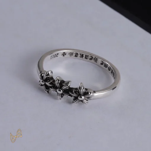 CH Triple Flower Ring - CH0094 - Image 6