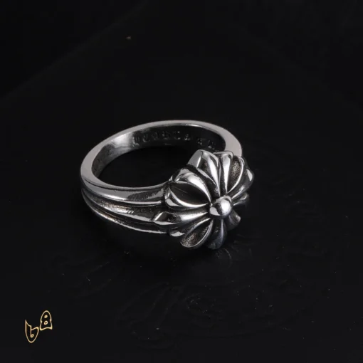 CH Cross Flower Ring - CH0095 - Image 3