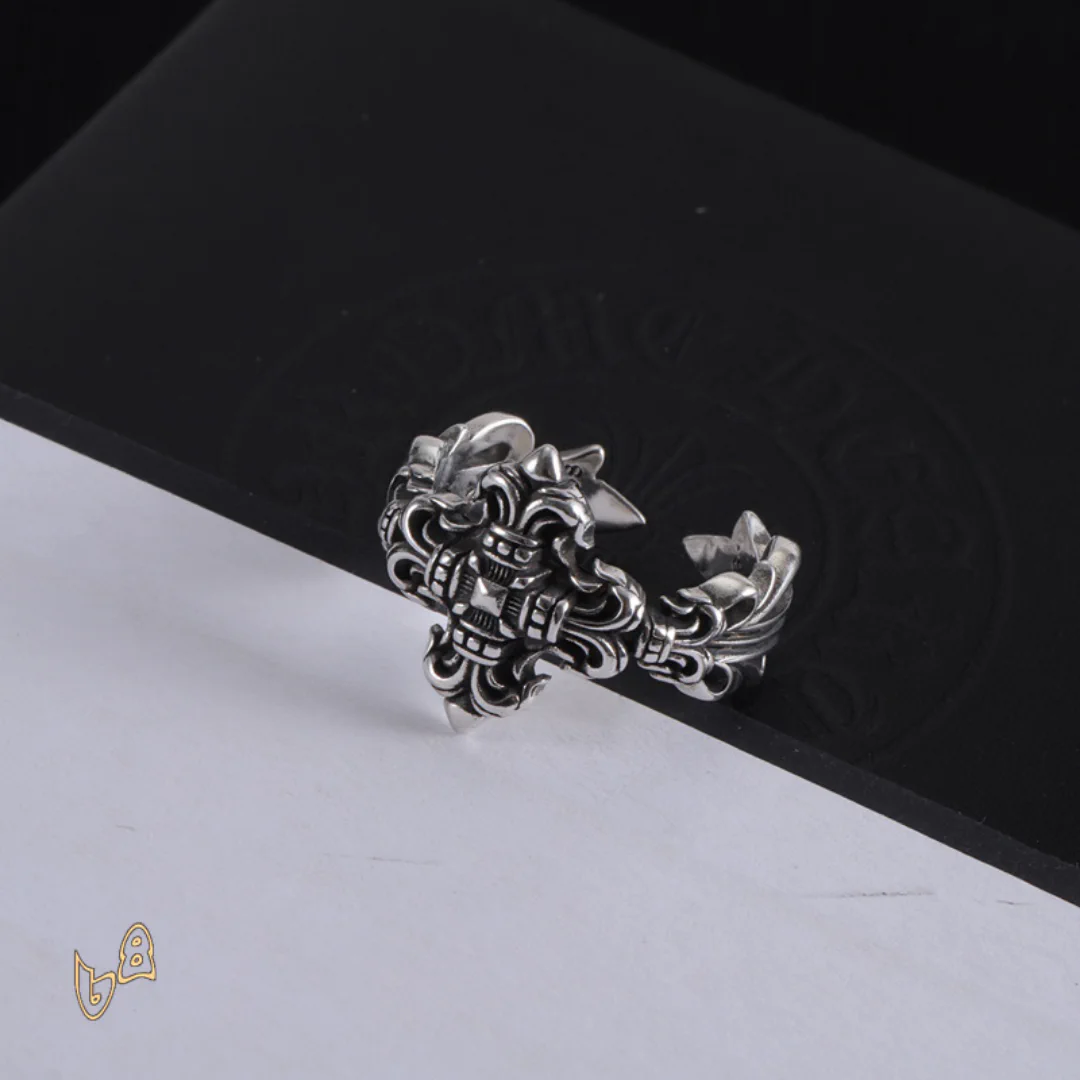 CH Filigree Cross Ring - CH0097 - Image 2