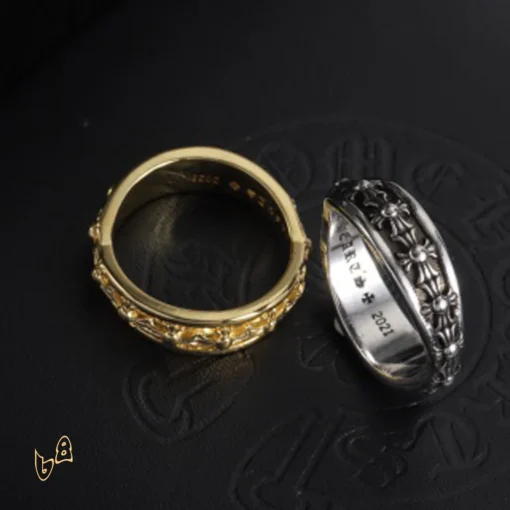 CH Cross Flower Ring - CH0100 - Image 5