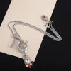 McQueen Silver Brass Necklace - MCQ0002