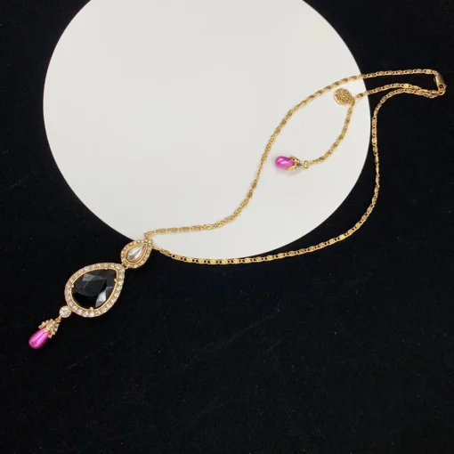 McQueen Teardrop Necklace - MC0004 - Image 4