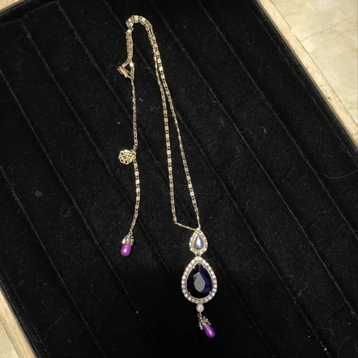 McQueen Teardrop Necklace - MC0004 - Image 8