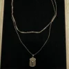 McQueen Engraved Skull Necklace - MC0005