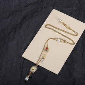 McQueen Skull Pendant Necklace - MC0010