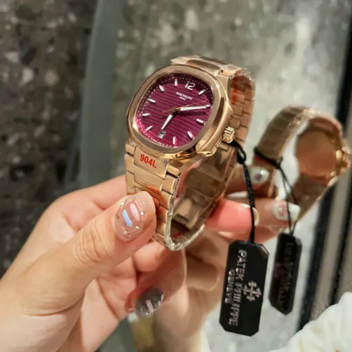 PP Nautilus 7010/1R-013 Purple Rose Gold - PP0001 - Image 5