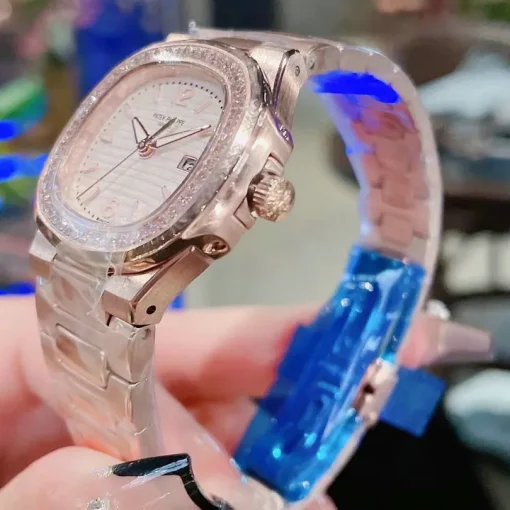 PP Nautilus 7010/1G Rose Gold Diamond Bezel Custom - PP0003 - Image 6