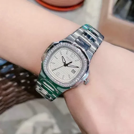 PP Nautilus 7010/1G Steel Diamond Bezel Custom - PP0004 - Image 7