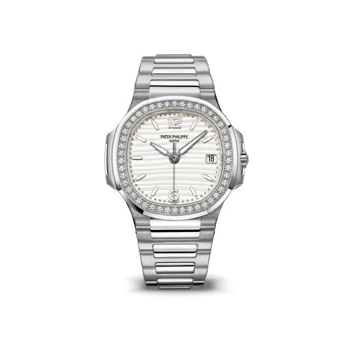 PP Nautilus 7010/1G Steel Diamond Bezel Custom - PP0004