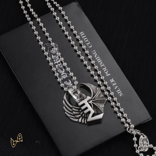 CH Wings Pendant Necklace - CH0033 - Image 6