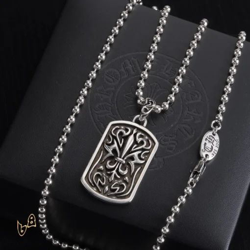 CH Dog Tag Necklace - CH0035 - Image 2