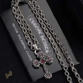 CH Cross Pendant Necklace - CH0037