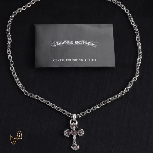 CH Cross Pendant Necklace - CH0037 - Image 10