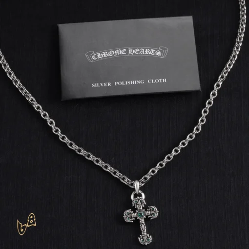 CH Cross Pendant Necklace - CH0037 - Image 5