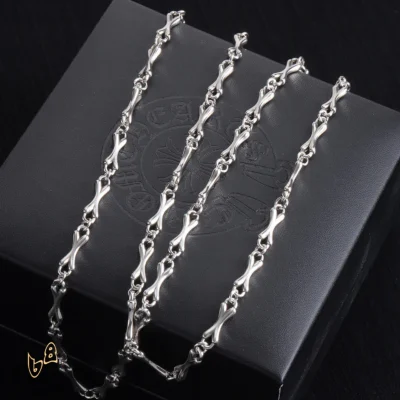 CH Bone Chain Necklace - CH0042