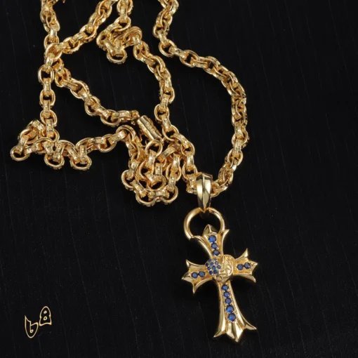 CH Cross Pendant Necklace - CH0047 - Image 6
