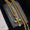CH Cross Pendant Necklace - CH0050