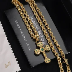 CH Cross Pendant Necklace - CH0050