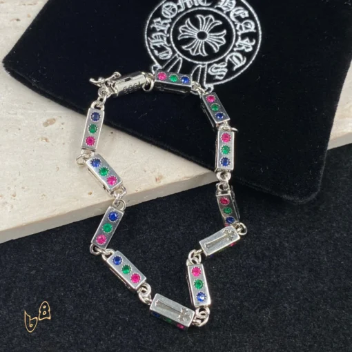 CH Silver Dice Bracelet - CH0053 - Image 5