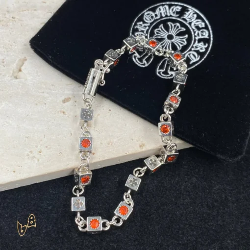 CH Silver Dice Bracelet - CH0053 - Image 4