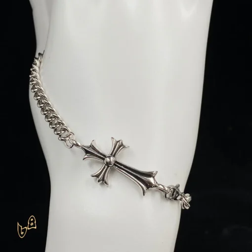 CH Silver Cross Bracelet - CH0060 - Image 3