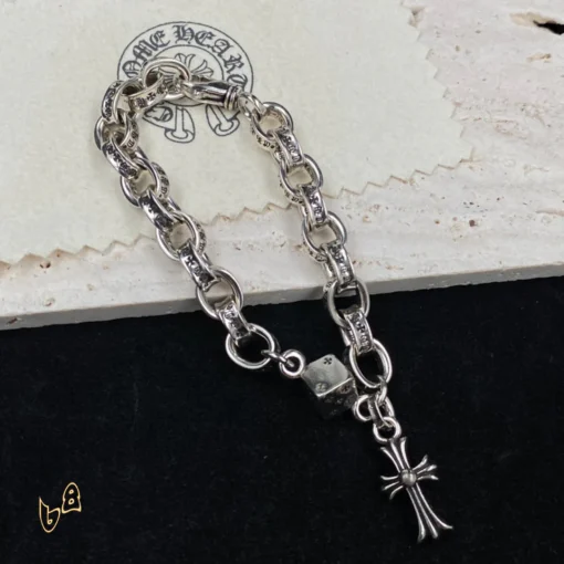CH Cross Dice Bracelet - CH0061 - Image 4