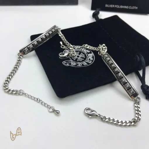 CH Cross Flower Bracelet - CH0065 - Image 3