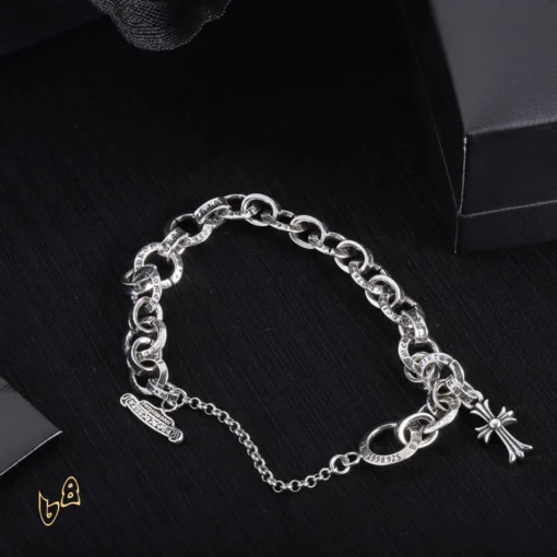 CH Silver Chain Link Bracelet - CH0066 - Image 6