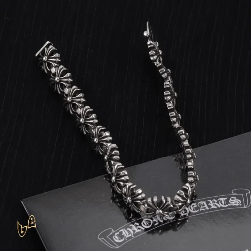 CH Cross Flower Bracelet - CH0068 - Image 5
