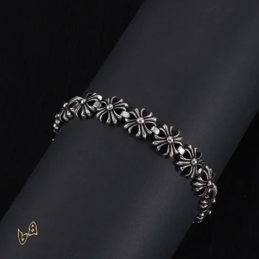 CH Cross Flower Bracelet - CH0068 - Image 3