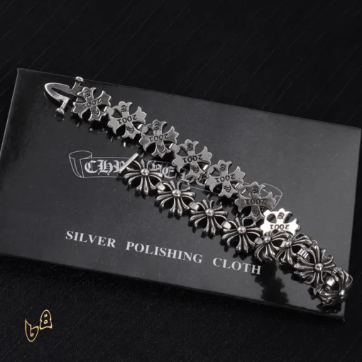 CH Cross Flower Bracelet - CH0068 - Image 2
