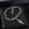 CH Cross Flower Ball Bracelet  - CH0072