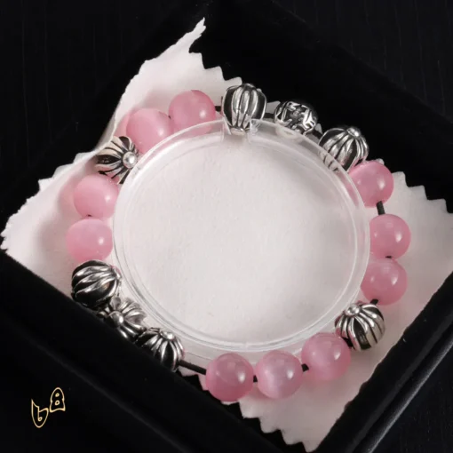 CH Cross Flower Ball Bracelet  - CH0073 - Image 4
