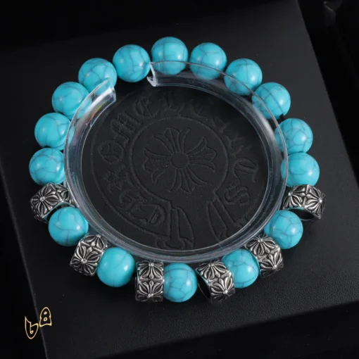 CH Cross Flower Ball Bracelet  - CH0075 - Image 5