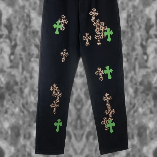 CH Cross Patch Jeans - CH0101 - Image 8