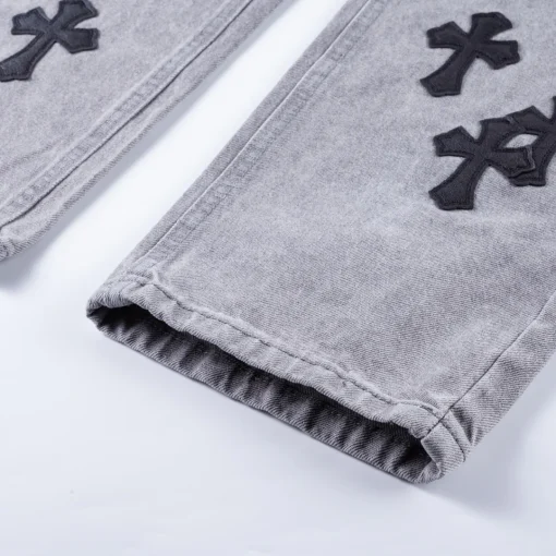CH Cross Patch Jeans - CH0103 - Image 5