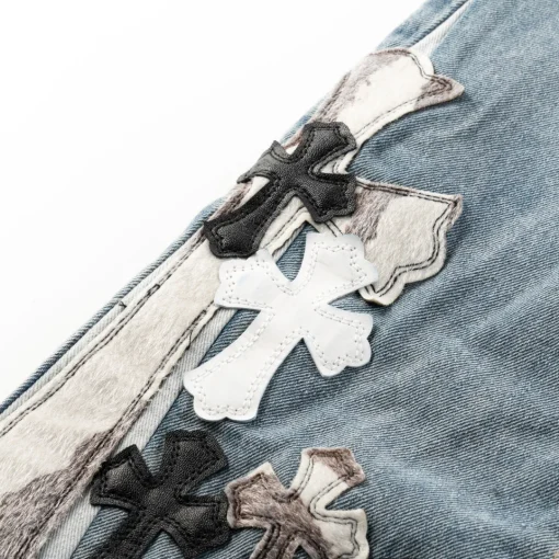 CH Cross Patch Jeans - CH0105 - Image 10