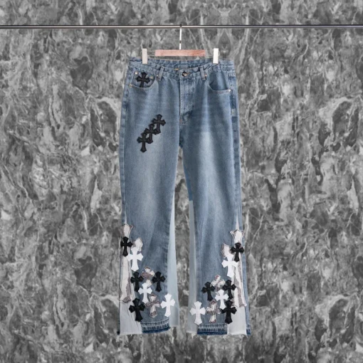 CH Cross Patch Jeans - CH0105 - Image 12